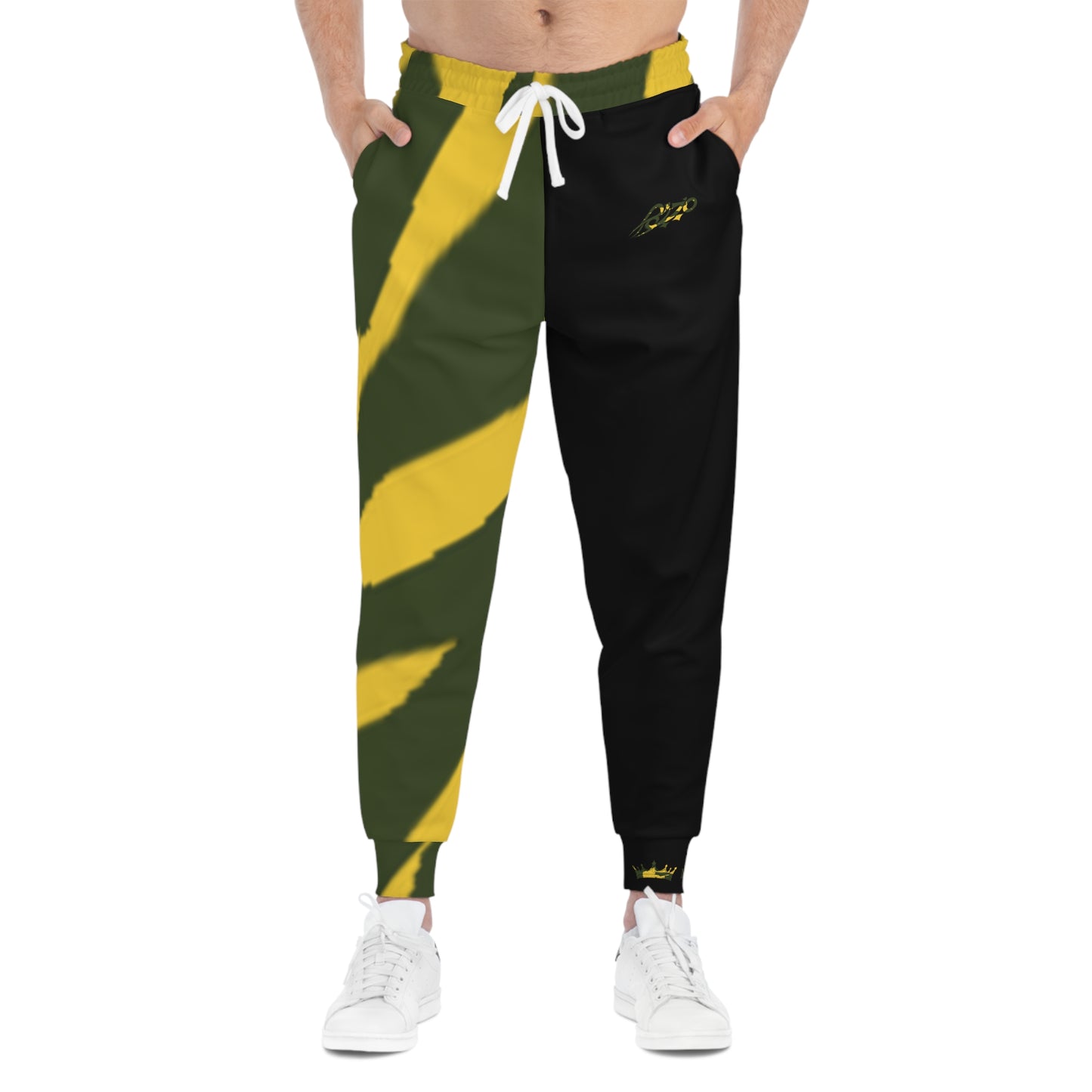 MAJBWR - Black & Yellow Camo Joggers — Athletic Joggers