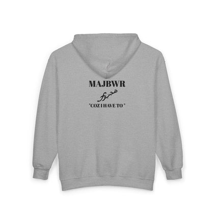 MAJBWR - Stylish Unisex Zip-Up Hoodie