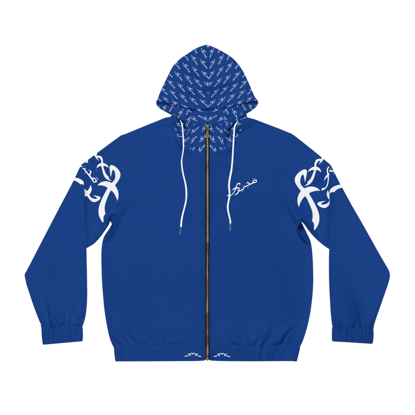MAJBWR - Full-Zip Hoodie**Choice** Dark Blue Crest