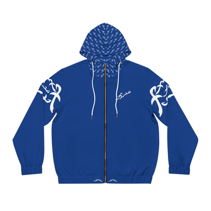 MAJBWR - Full-Zip Hoodie**Choice** Dark Blue Crest