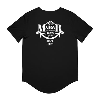MAJBWR - "COZ I HAVE TO" Men's Jersey Tee — Curved Hem Casual Graphic T-Shirt