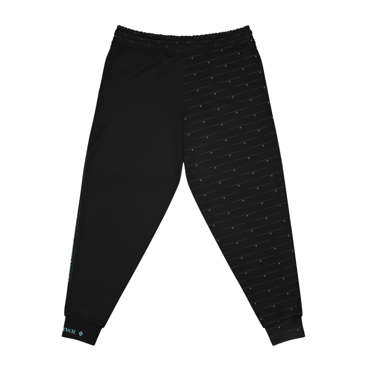 MAJBWR - Powder Blue Diamond Edition Athletic Joggers - AOP