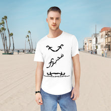 MAJBWR - Men's Curved Hem Tee - 'Major Since 1987' Graphic T-Shirt