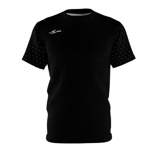 MAJBWR - Black Athletic Motion Unisex Tee AOP  *