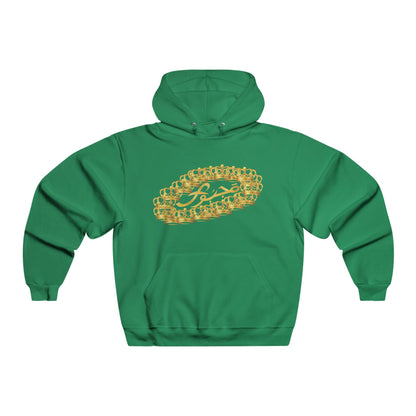 MAJBWR - Crown Hoodie — Gold Script King