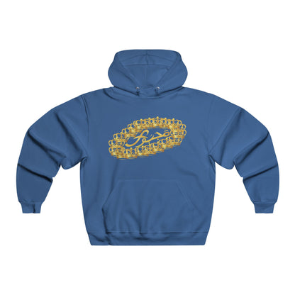 MAJBWR - Crown Hoodie — Gold Script King
