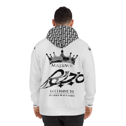 MAJBWR - Camo Crown White Hooodie