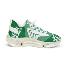 MAJBWR - Men's Mesh Snake Sneakers Green X