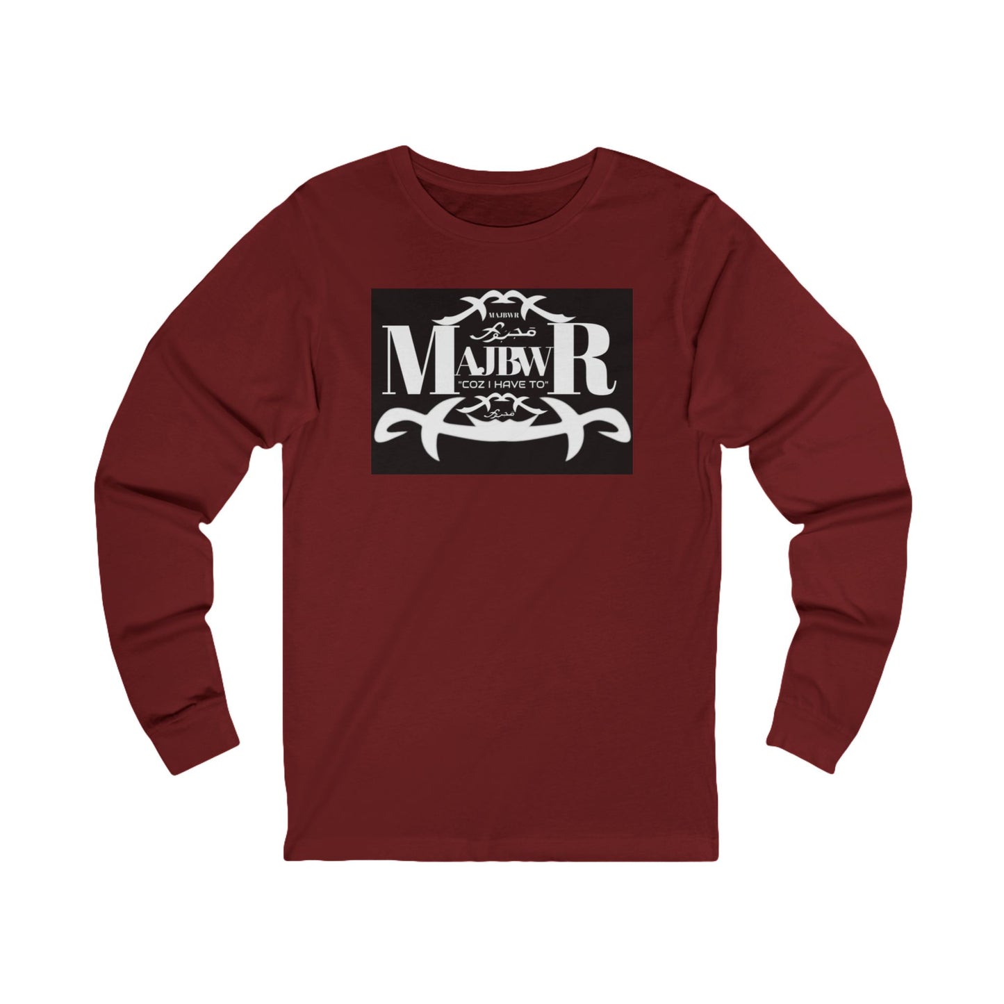 MAJBWR - Vintage Monogram Long Sleeve Tee