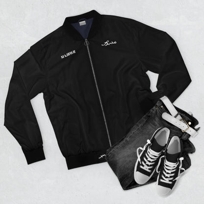 MAJBWR - Men's Bomber Jacket Black Crest