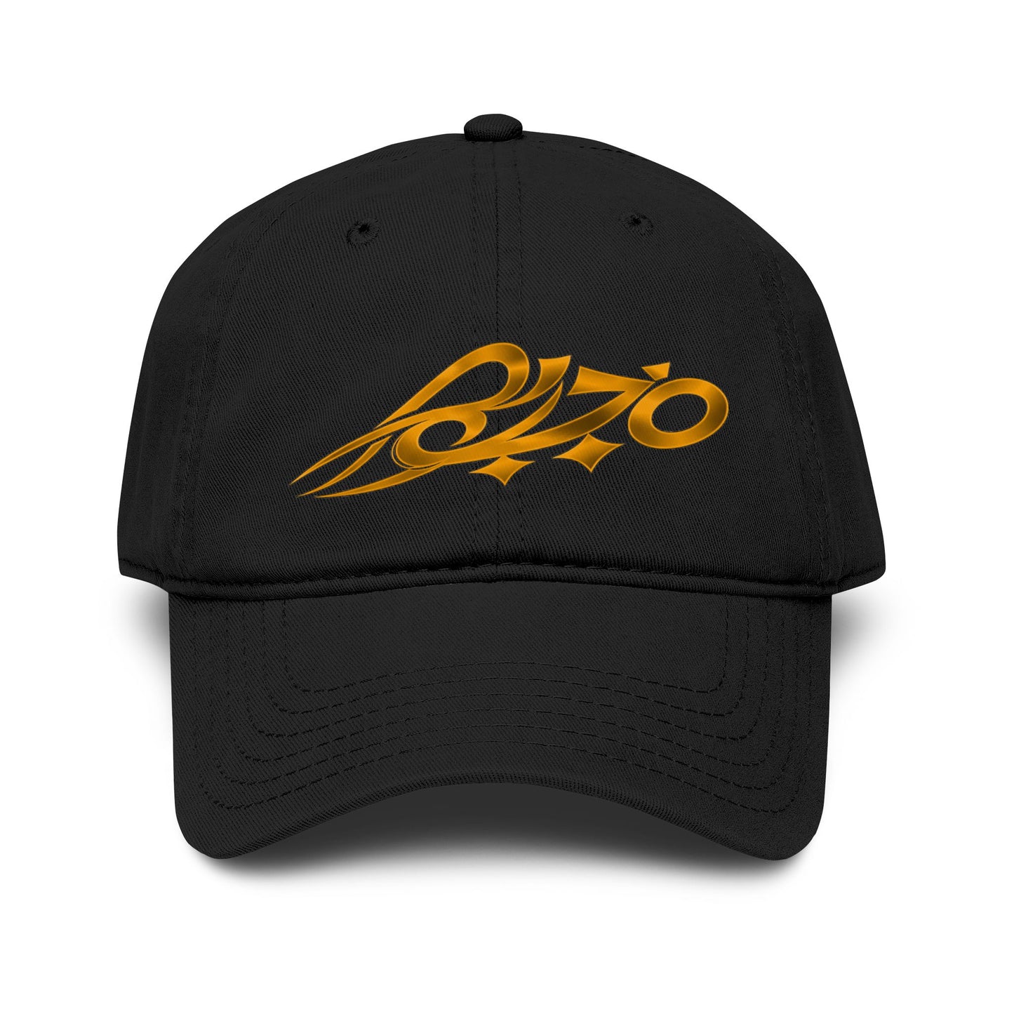MAJBWR - Low Profile Black & Gold Cap
