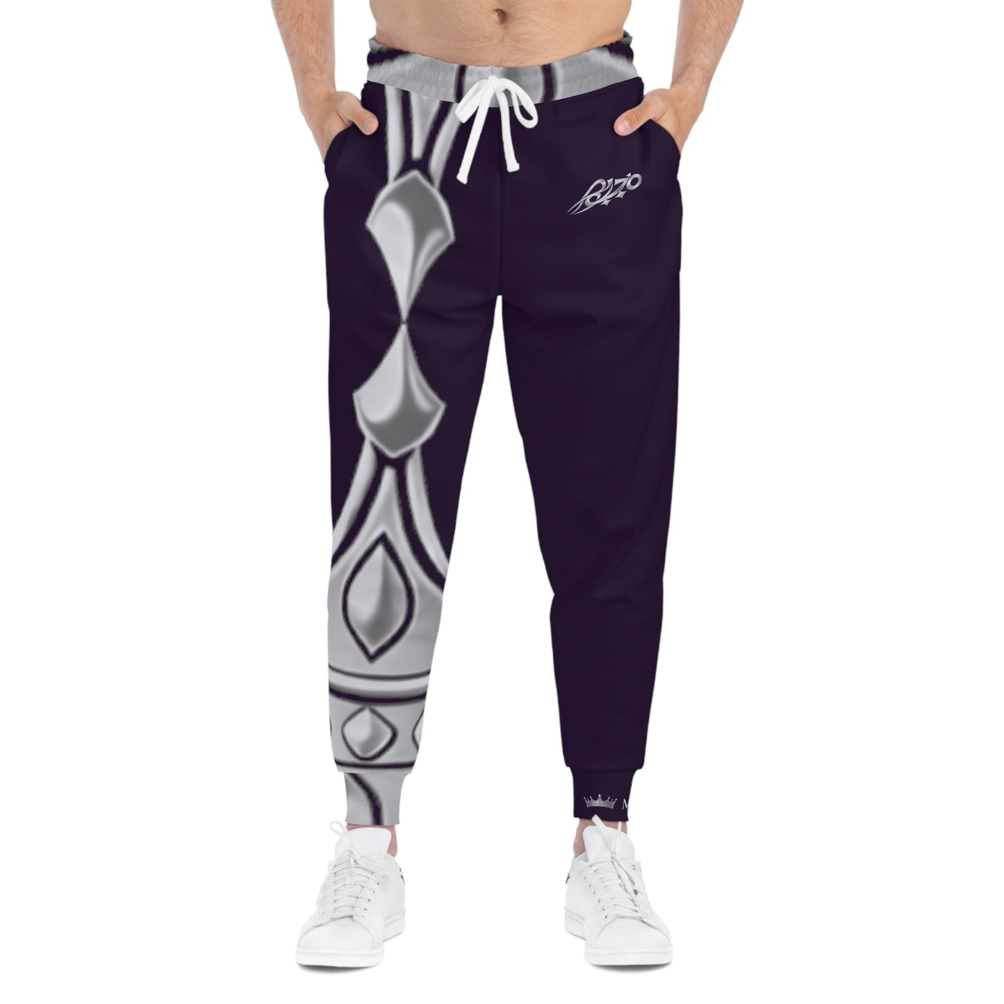 MAJBWR - Deep Purple Ghost White Crown Athletic Joggers — Ghost Edition