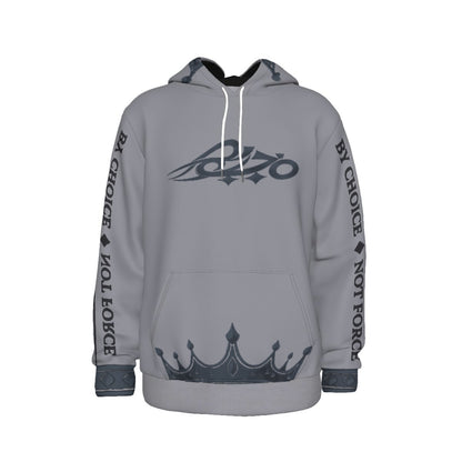 MAJBWR - Silver Crown Hoodie — Dark Crown Edition