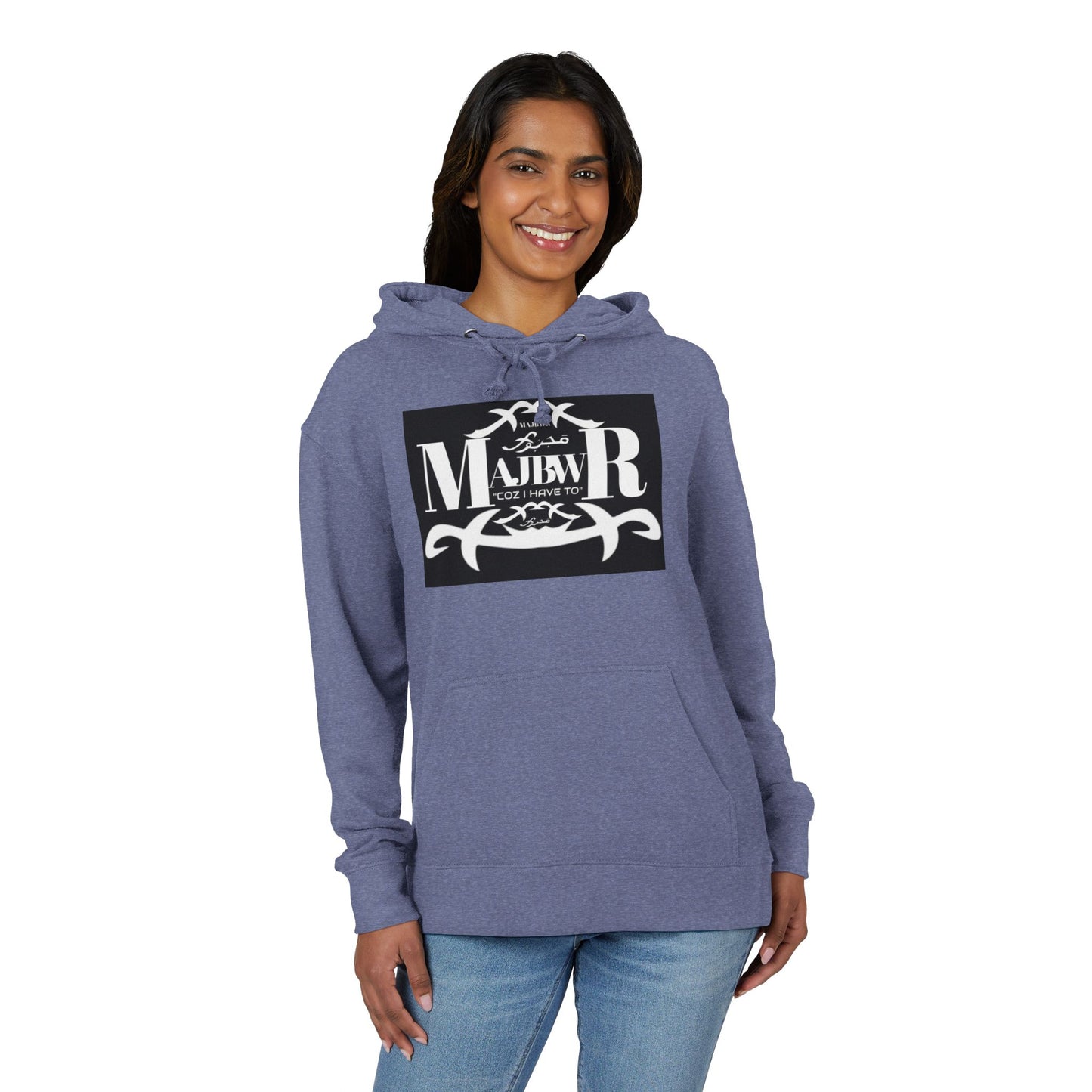 MAJBWR - Muay Thai Hoodie — 'Muay R' Vintage Fighter Logo Pullover