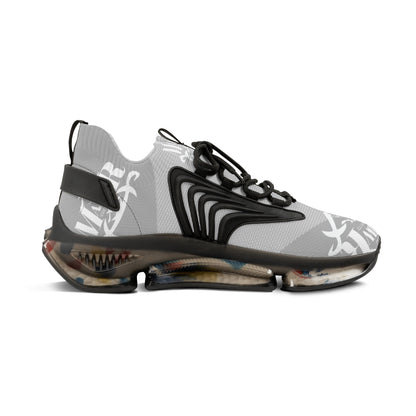 MAJBWR - Men's Mesh Snake Sneakers Light Grey X