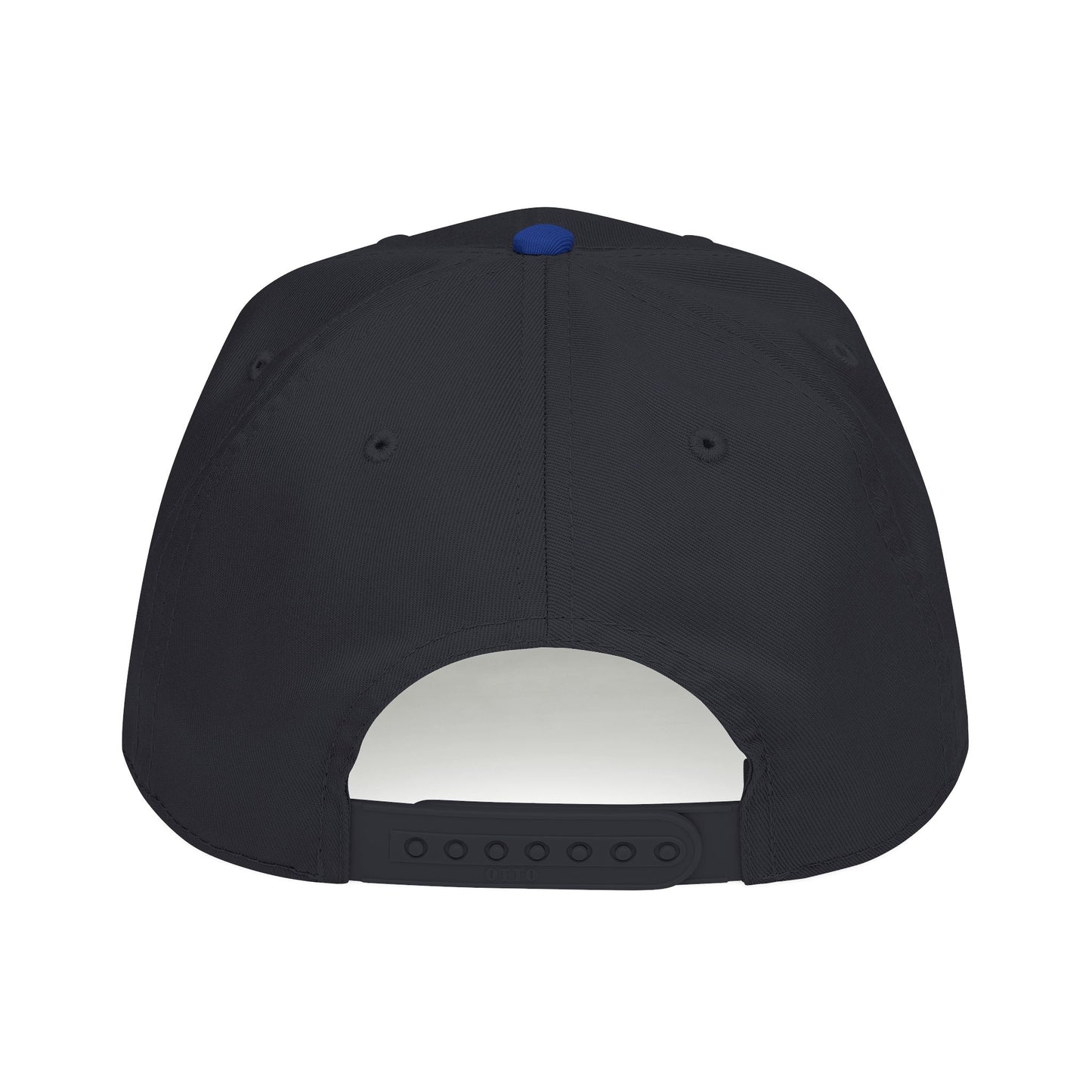 MAJBWR - Gold King Crown Mid Profile Baseball Cap — Embroidered Hat