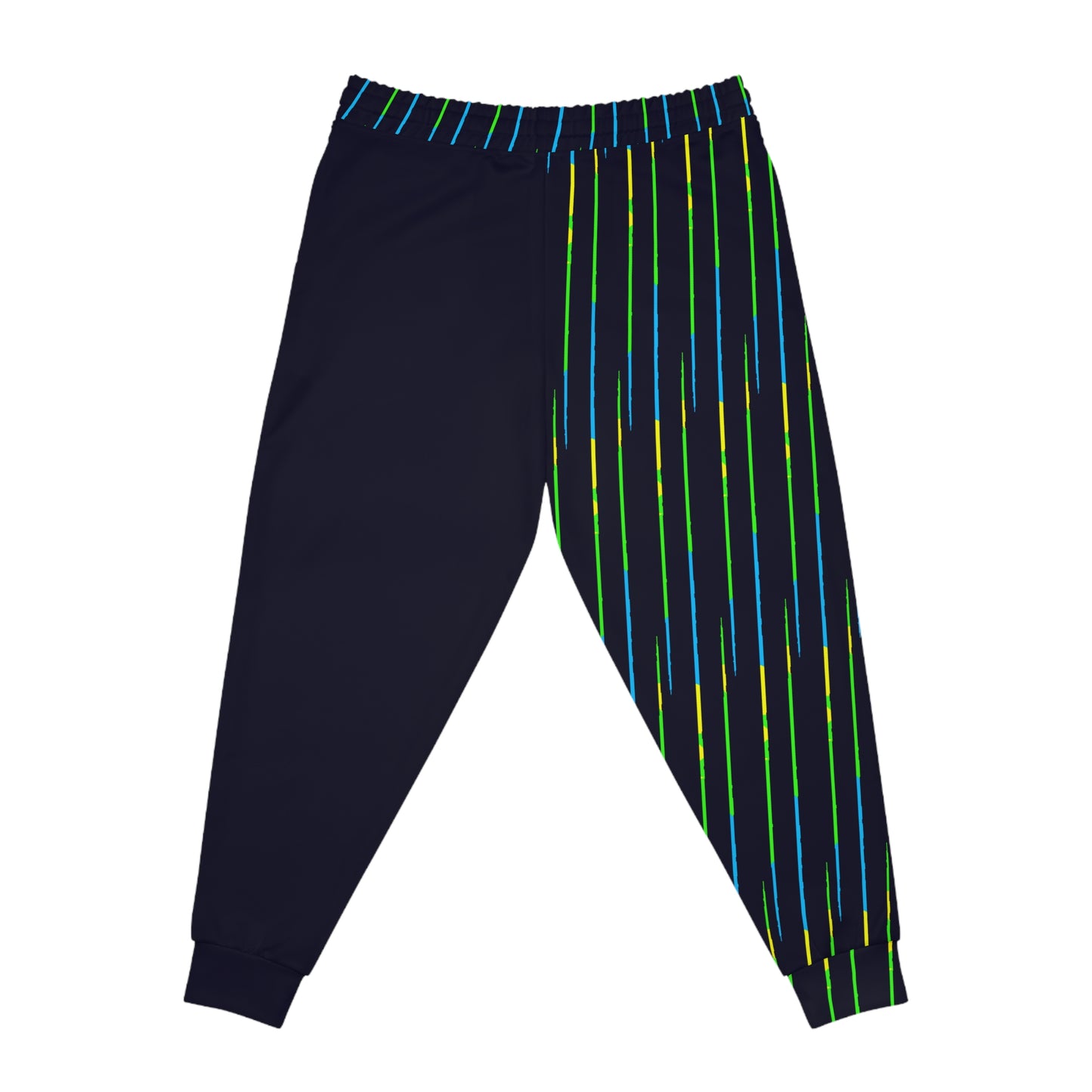 MAJBWR - Camo Deep Dark Blue Athletic Joggers — Limited Edition