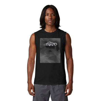 MAJBWR - Black Ghost Smoke Crown Tank Muscle Tank