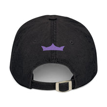 MAJBWR - Embroidered Crown & Sword Arabic Script Denim Hat — LTD