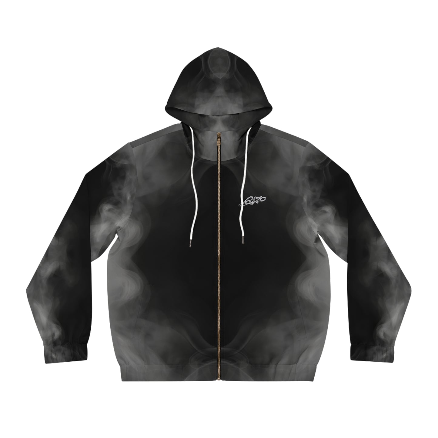 MAJBWR — Ghost Smoke Black Smoke Hoodie Full-Zip - Smoked Edition
