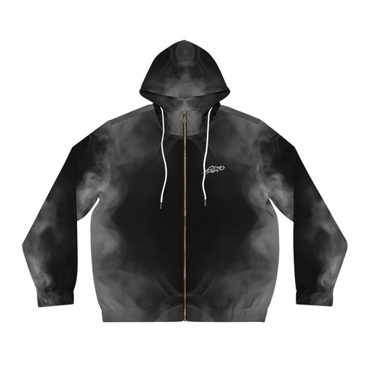 MAJBWR — Ghost Smoke Black Smoke Hoodie Full-Zip - Smoked Edition