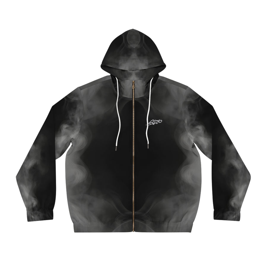 MAJBWR — Ghost Smoke Black Smoke Hoodie Full-Zip - Smoked Edition
