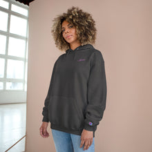 MAJBWR x Champion Hoodie – "COZ I HAVE TO" Purple Print