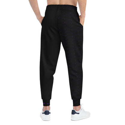 MAJBWR - Deep Purple Diamond Athletic Joggers - AOP