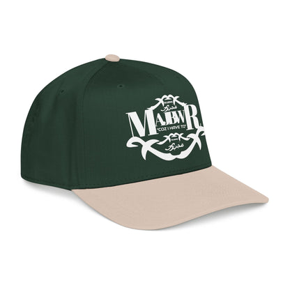 MAJBWR -  Mid Profile Vintage Crest Hat "Coz I Have To"