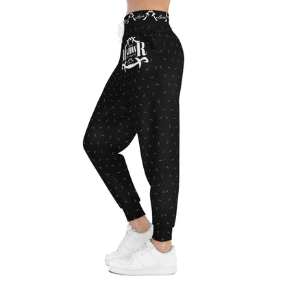 MAJBWR - "Black & White Print Joggers  AOP connect"
