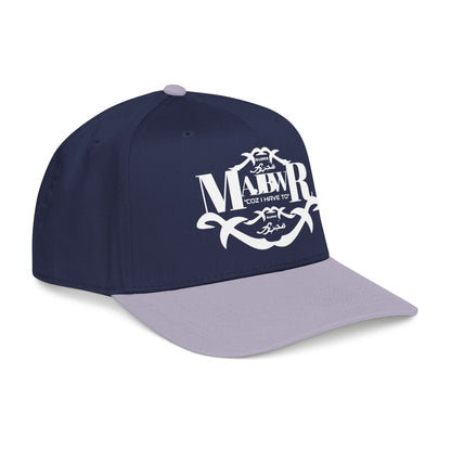 MAJBWR -  Mid Profile Vintage Crest Hat "Coz I Have To"