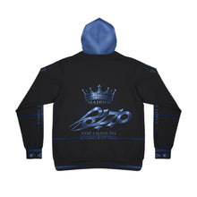 MAJBWR - Iced Out Hoodie -  Sapphire Edition AOP Hoodie