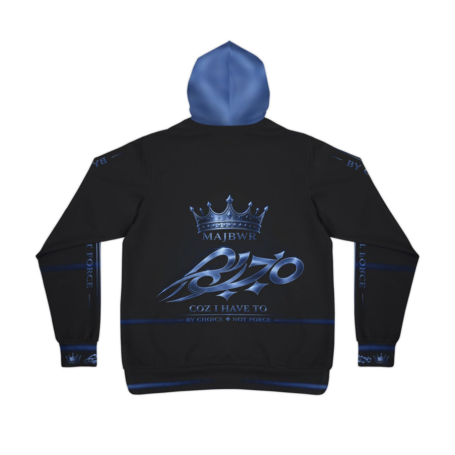 MAJBWR - Iced Out Hoodie -  Sapphire Edition AOP Hoodie