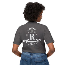 MAJBWR - Monogram Crest T-Shirt — Vintage Initials Graphic Tee