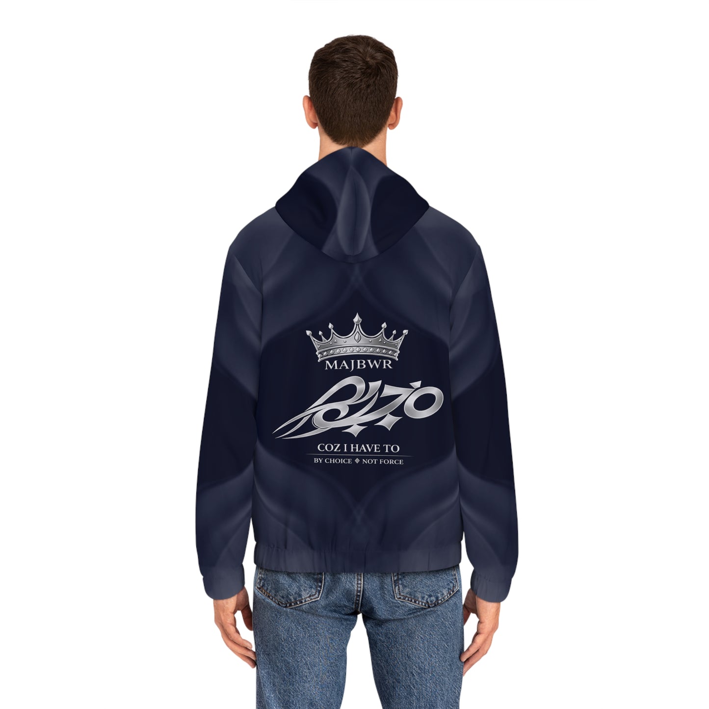 MAJBWR - Midnight Veil Smoke Hoodie Full Zip — Veiled Edition