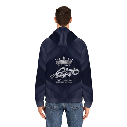 MAJBWR - Midnight Veil Smoke Hoodie Full Zip — Veiled Edition