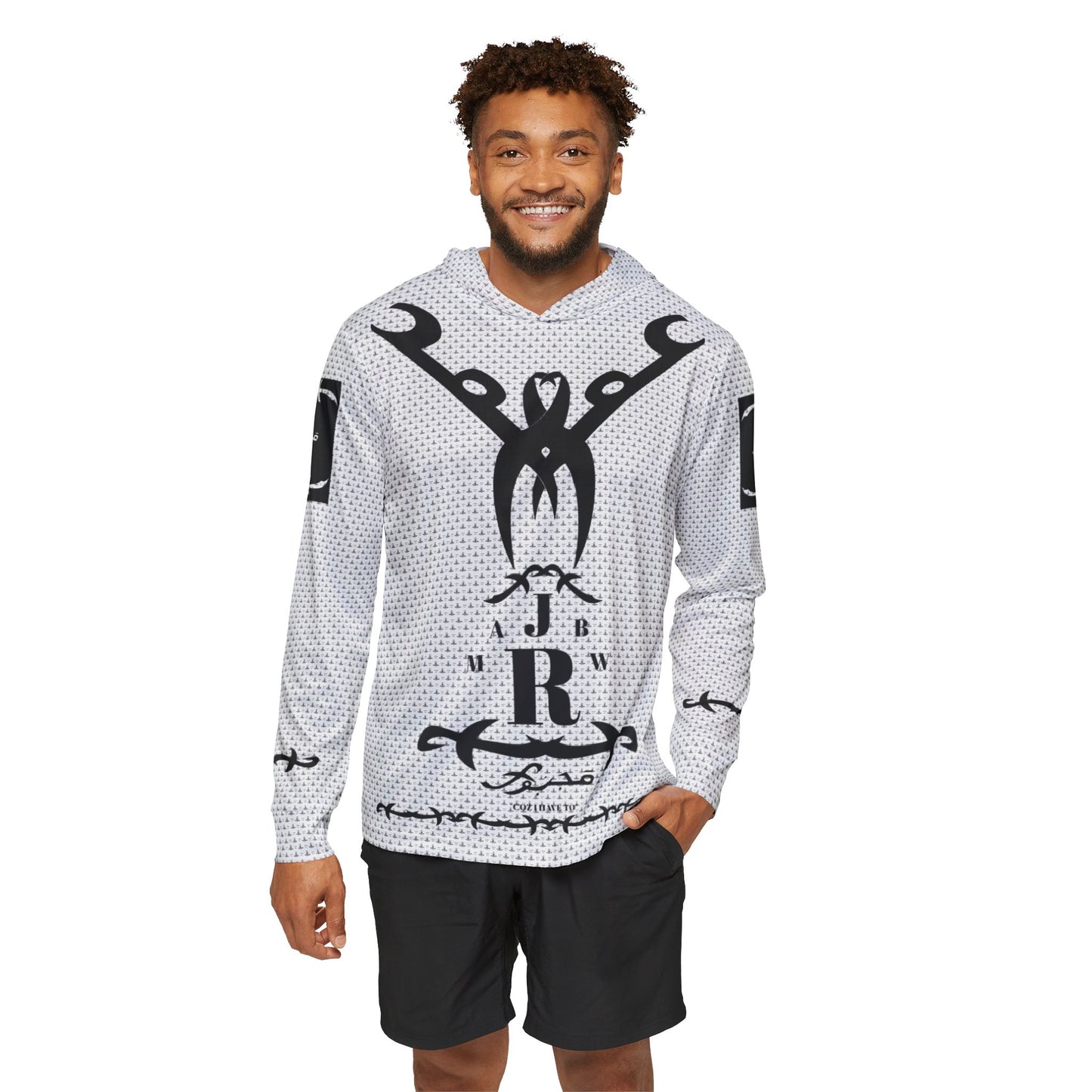 MAJBWR - Men's Sports Warmup Hoodie — Custom 'Since 1987' Athletic Pullover "omar"