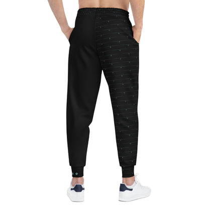 MAJBWR - Powder Blue Diamond Edition Athletic Joggers - AOP