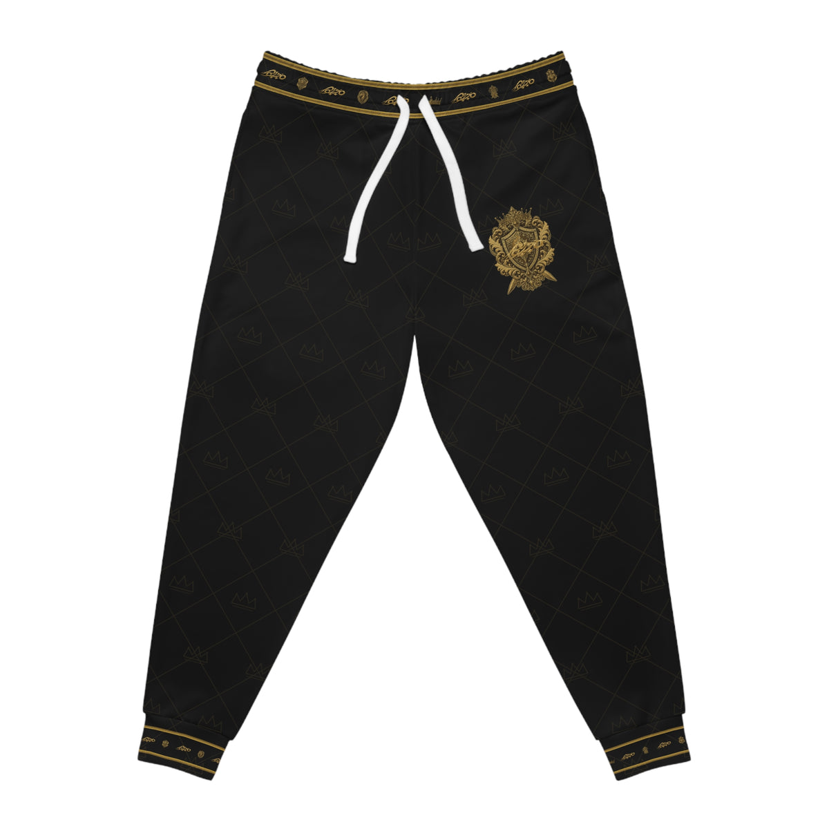 MAJBWR — BLACK GOLD REGALIA JOGGERS — EMPIRE EDITION