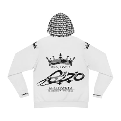 MAJBWR - Camo Crown White Hooodie