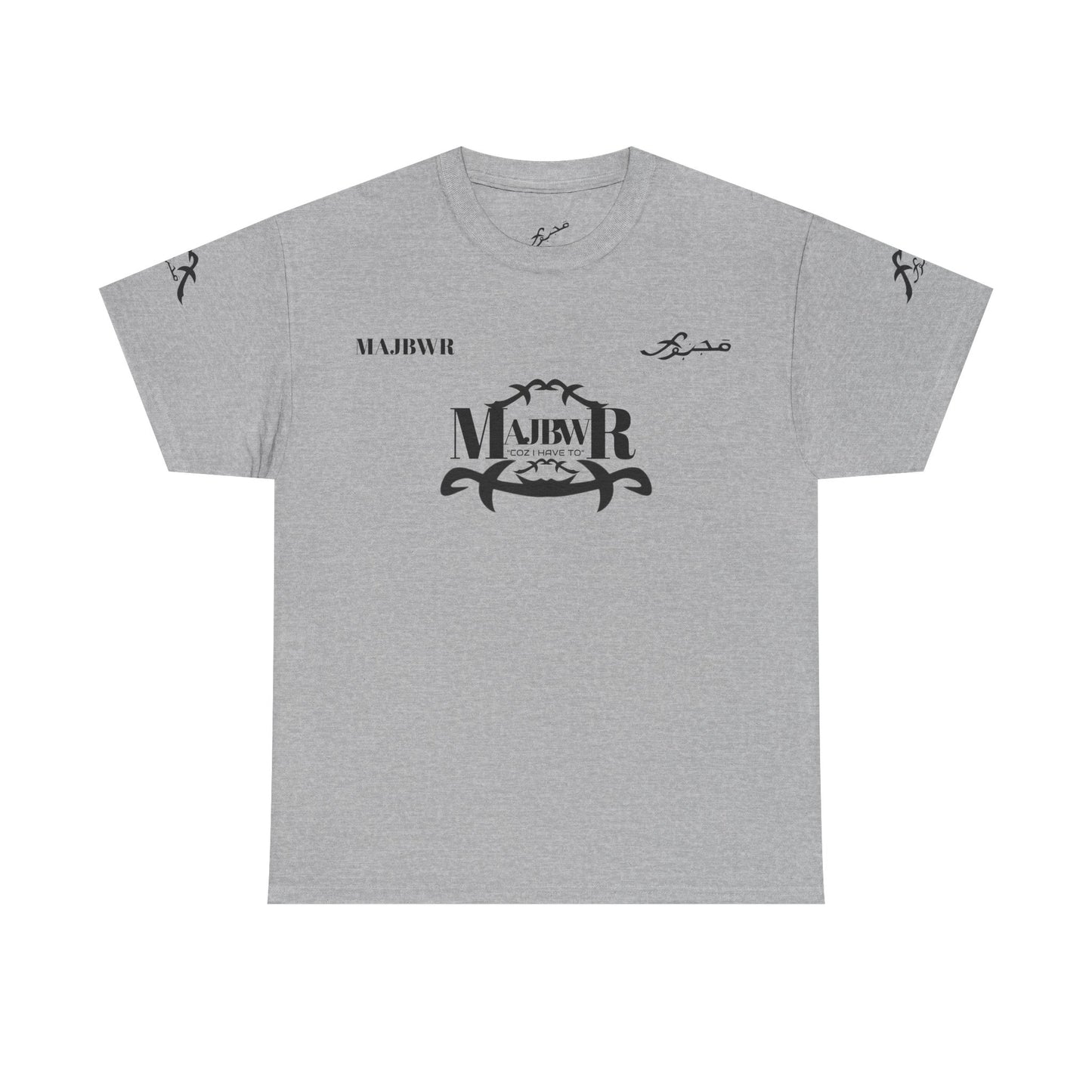 MAJBWR - Monogram Crest T‑Shirt