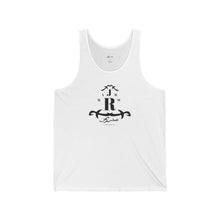 MAJBWR - Monogram 'R' Crest Tank Top — Minimalist Vintage Initial Athletic Jersey