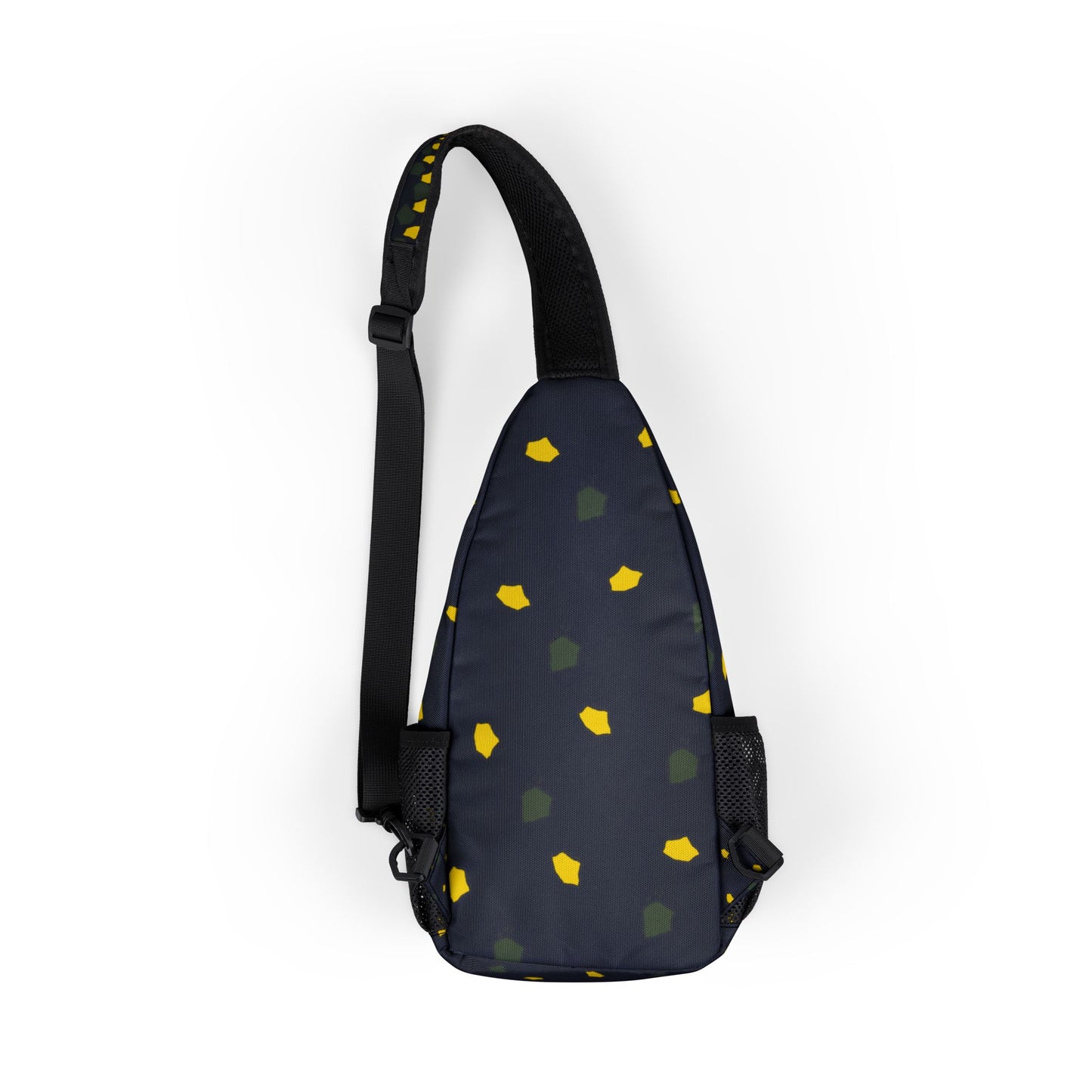 MAJBWR  - Olive Yellow Camo Chest Bag — Scatter Crossbody