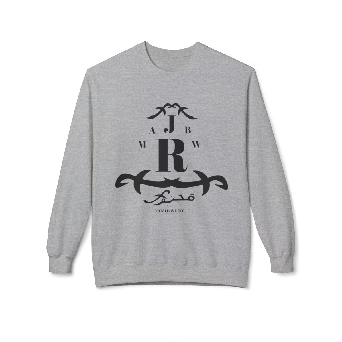 MAJBWR - Monogram R Crewneck — Crest Edition