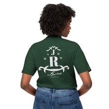 MAJBWR - Monogram Crest T-Shirt — Vintage Initials Graphic Tee