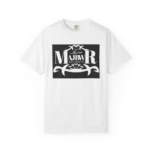 MAJBWR - T-Shirt — Bold Black Graphic Tee