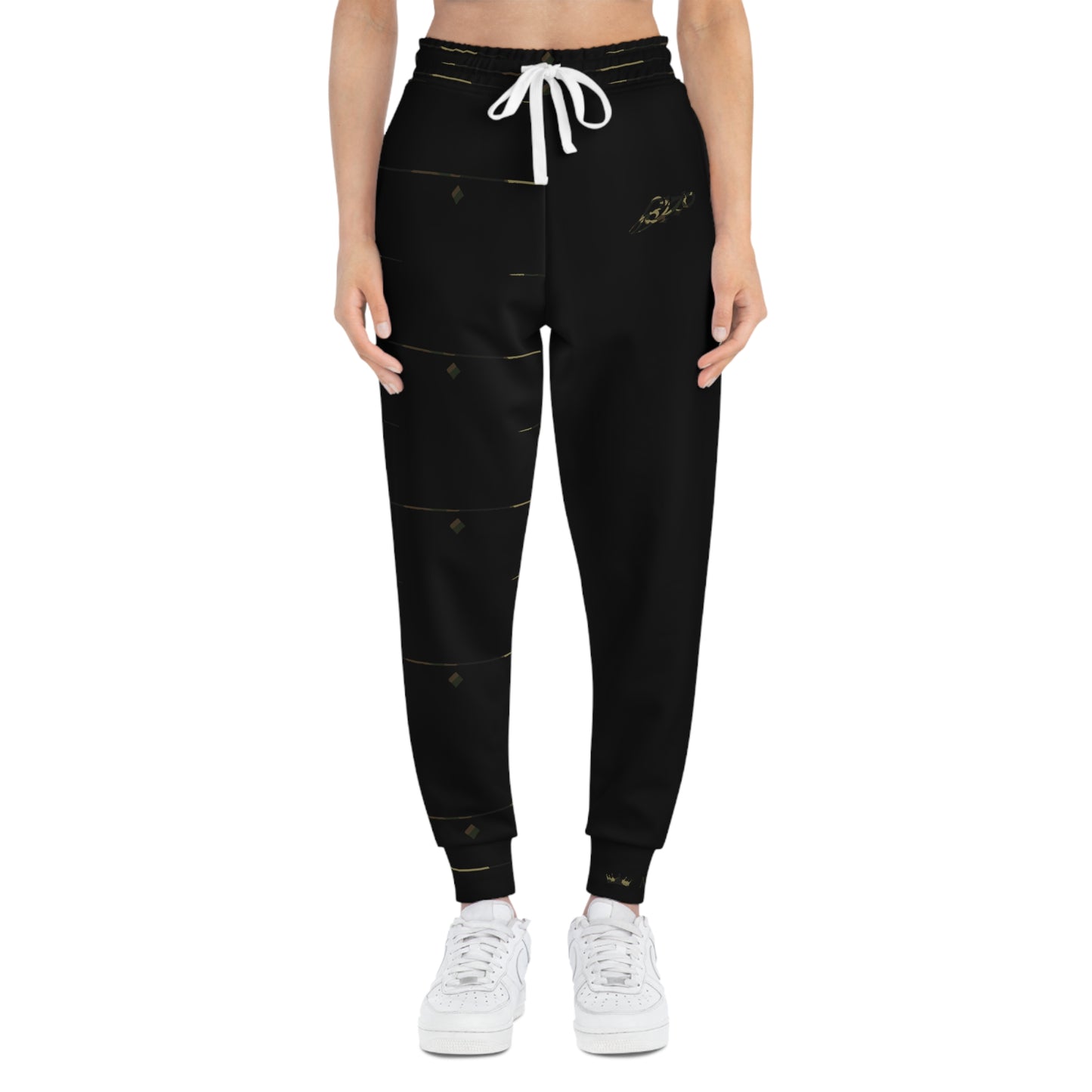MAJBWR - Black Camo Athletic Joggers — Diamond Edition with Camo Crown