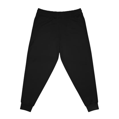 MAJBWR - Black & White Print Joggers Banded No AOP