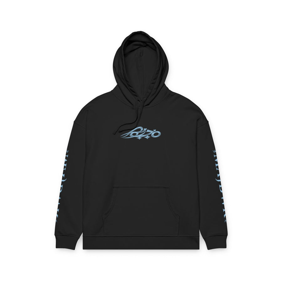 MAJBWR - Azure Black Hoodie — Frosted Edition