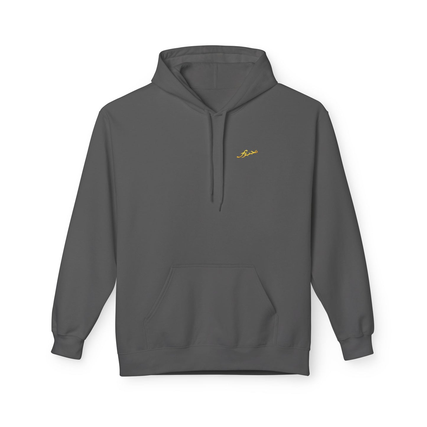 MAJBWR - Majesty Crown Hoodie — Gold Script "Coz I Have To" Streetwear
